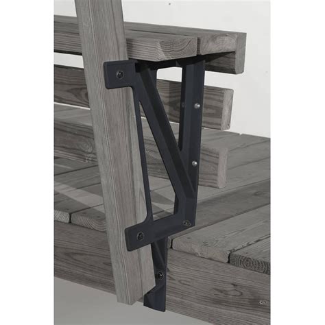 metal deck brackets decorative|outdoor metal bench brackets.